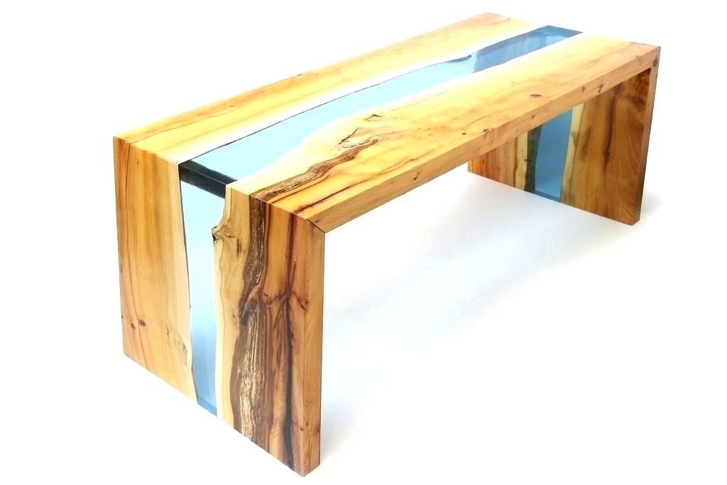 epoxy resin coffee table
